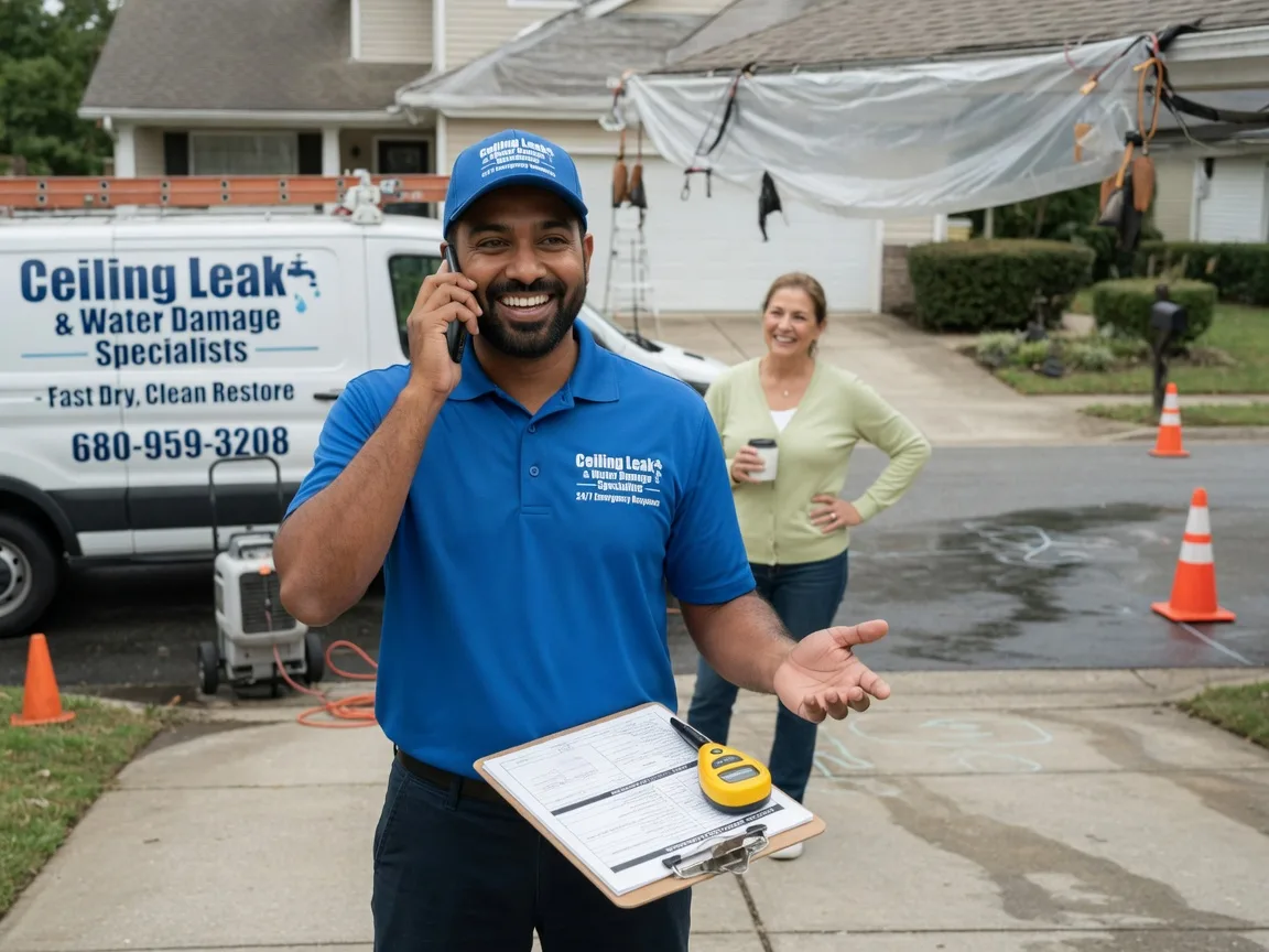 Ceiling Leak Cleanup Williamstown, NJ FAQs